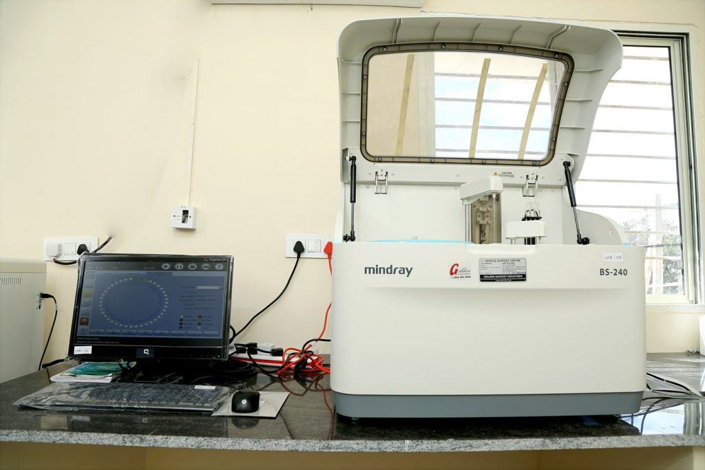 Full equipped laboratory